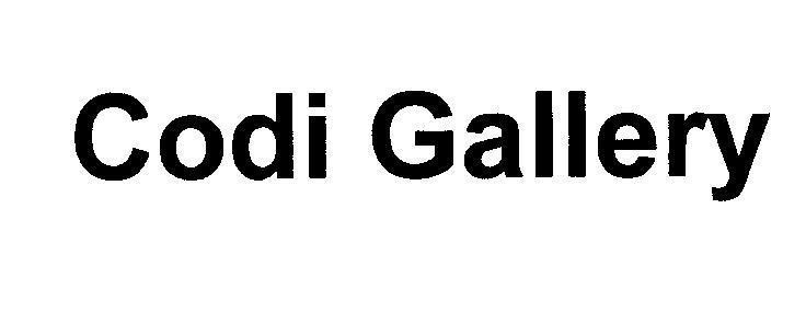 Mẫu nhãn hiệu Codi Gallery