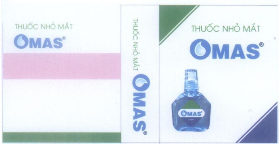 Mẫu nhãn hiệu OMAS Thuốc Nhỏ Mắt