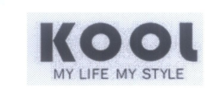 Mẫu nhãn hiệu KOOL MY LIFE MY STYLE