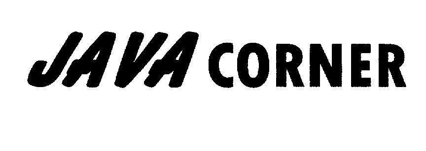 Mẫu nhãn hiệu JAVA CORNER