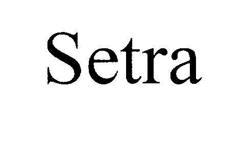 Mẫu nhãn hiệu Setra