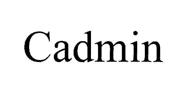 Mẫu nhãn hiệu Cadmin