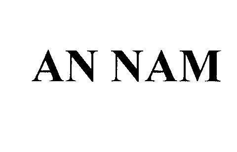 Mẫu nhãn hiệu AN NAM