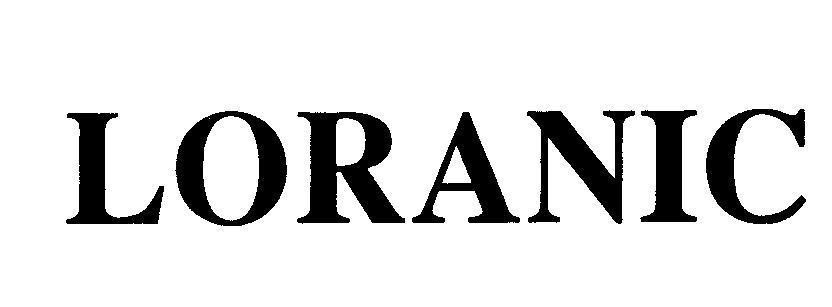 Mẫu nhãn hiệu LORANIC