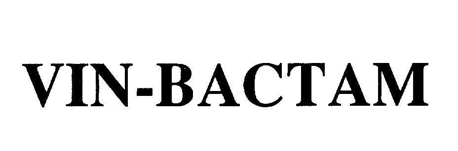 Mẫu nhãn hiệu VIN-BACTAM