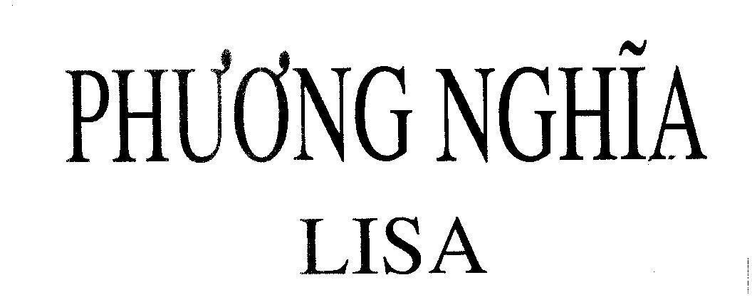 Mẫu nhãn hiệu Phương Nghĩa LISA