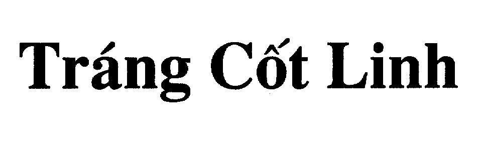 Mẫu nhãn hiệu Tráng Cốt Linh