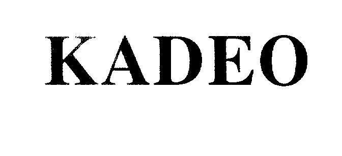 Mẫu nhãn hiệu KADEO