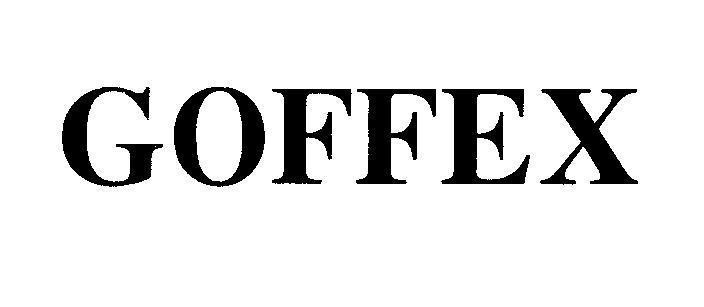 Mẫu nhãn hiệu GOFFEX