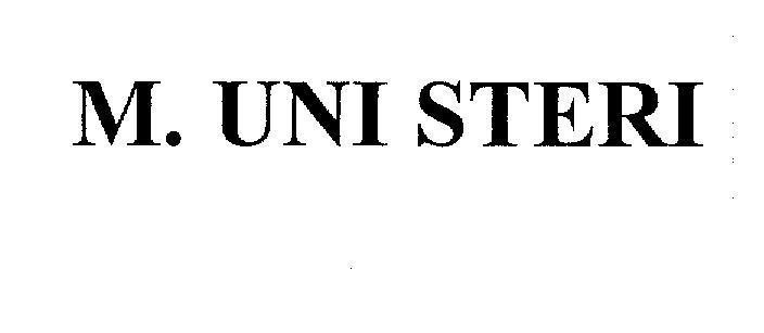 Mẫu nhãn hiệu M. UNI STERI