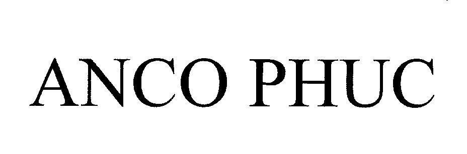 Mẫu nhãn hiệu ANCO PHUC