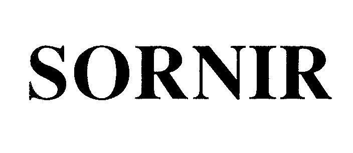 Mẫu nhãn hiệu SORNIR