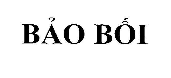 Mẫu nhãn hiệu Bảo Bối