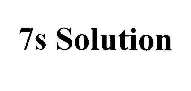 Mẫu nhãn hiệu 7s Solution