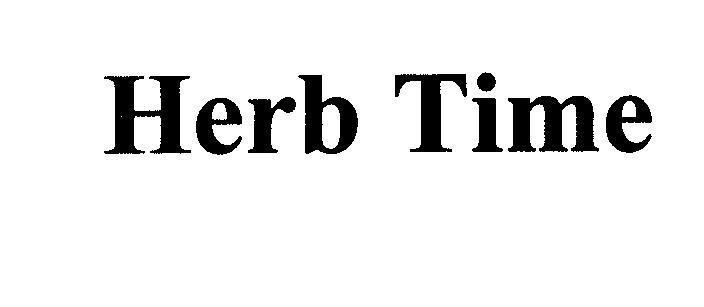 Mẫu nhãn hiệu Herb Time