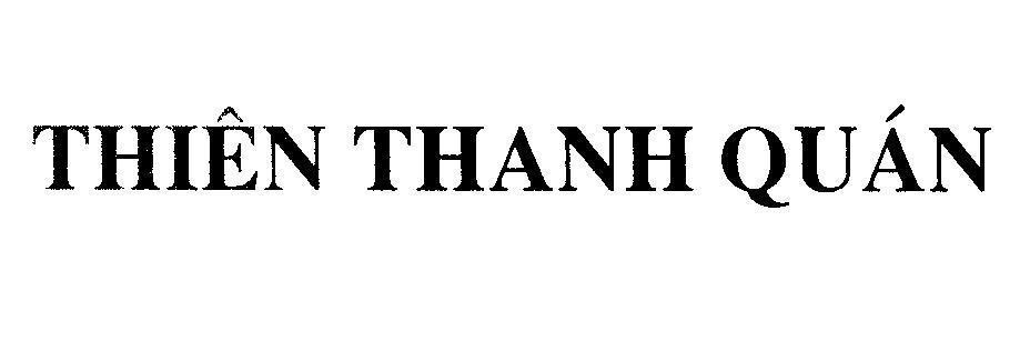 Mẫu nhãn hiệu Thiên Thanh Quán