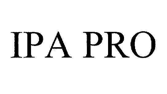 Mẫu nhãn hiệu IPA PRO