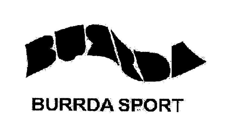 Mẫu nhãn hiệu BURRDA SPORT