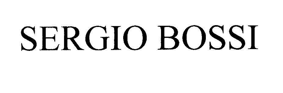 Mẫu nhãn hiệu SERGIO BOSSI