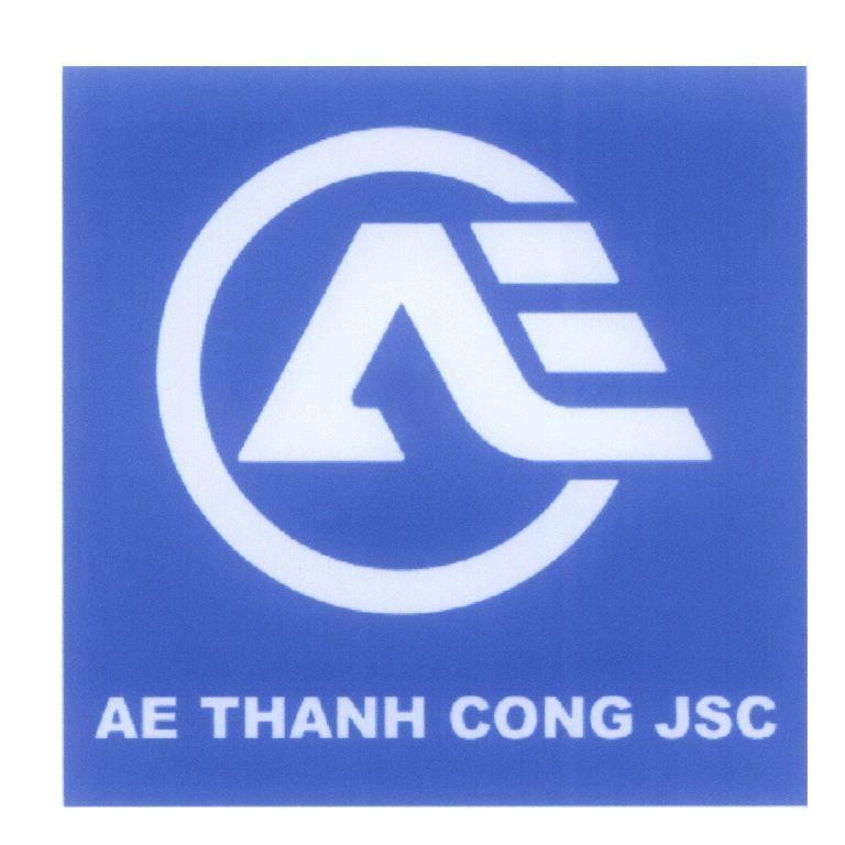 Mẫu nhãn hiệu A E AE THANH CONG JSC