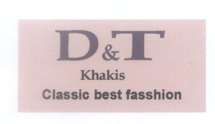 Mẫu nhãn hiệu D&T Khakis Classic best fasshion