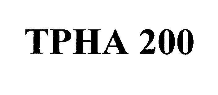 Mẫu nhãn hiệu TPHA 200