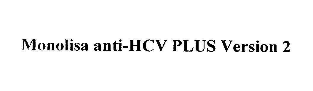 Mẫu nhãn hiệu Monolisa anti-HCV PLUS Version 2