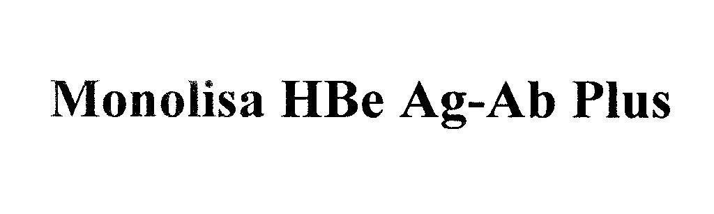Mẫu nhãn hiệu Monolisa HBe Ag-Ab Plus