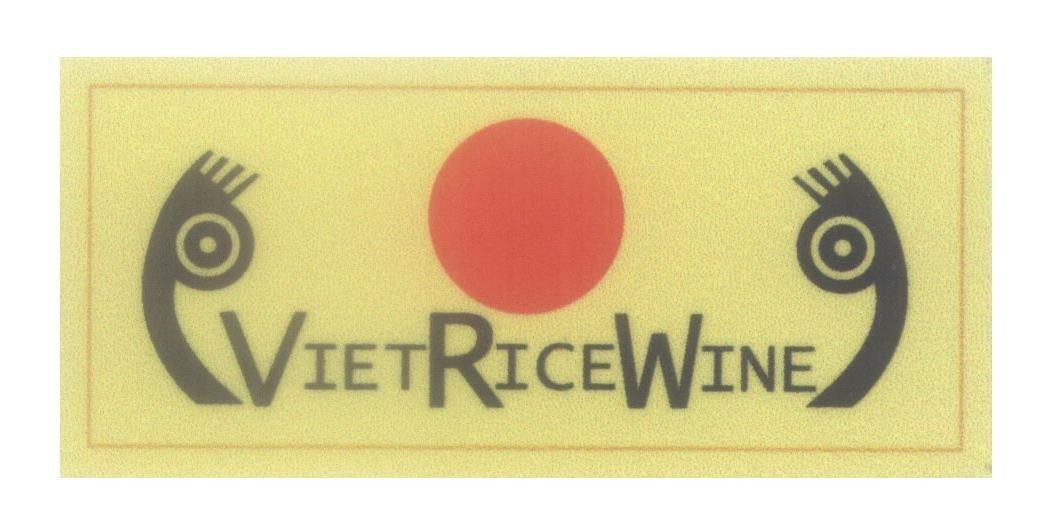 Mẫu nhãn hiệu VIETRICEWINE