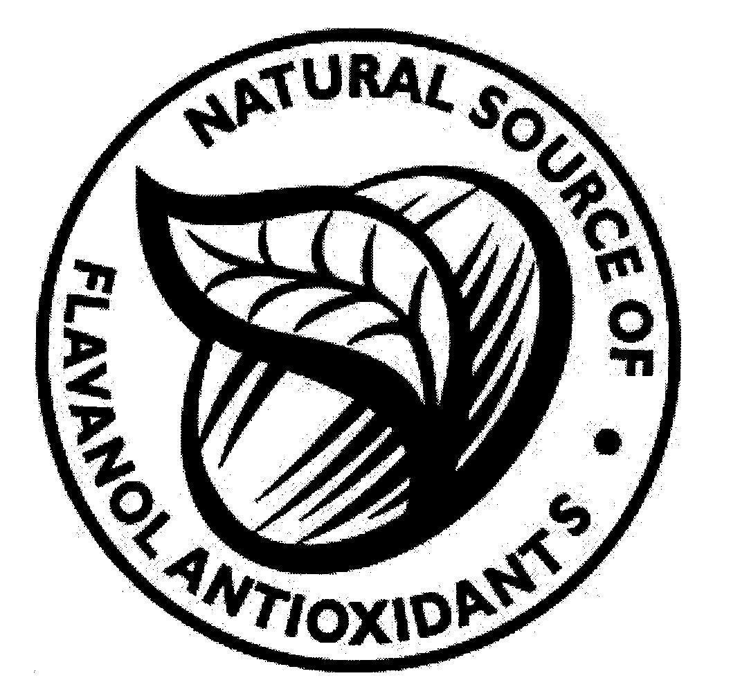 Mẫu nhãn hiệu NATURAL SOURCE OF FLAVANOL ANTIOXIDANTS