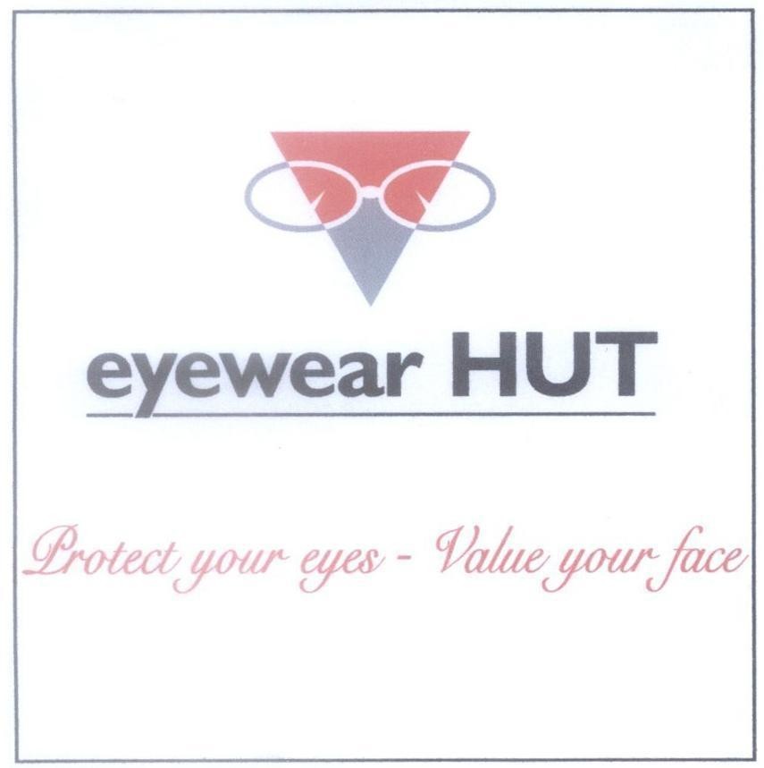 Mẫu nhãn hiệu eyewear HUT Protect your eyes - Value your face