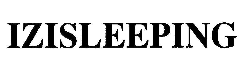Mẫu nhãn hiệu IZISLEEPING