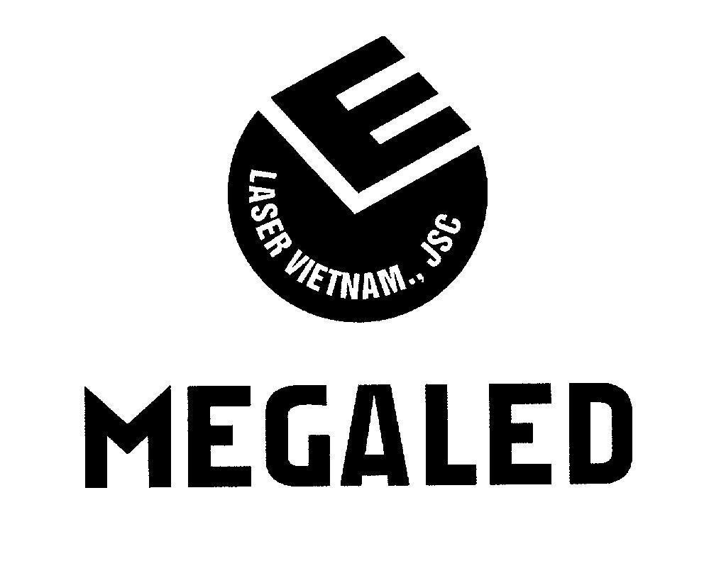 Mẫu nhãn hiệu MEGALED E LASER VIETNAM., JSC