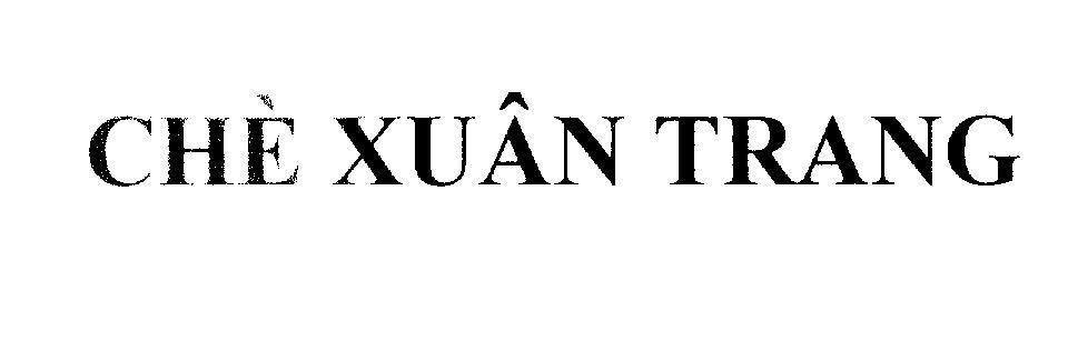 Mẫu nhãn hiệu Chè Xuân Trang
