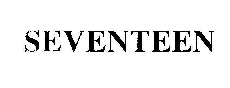 Mẫu nhãn hiệu SEVENTEEN