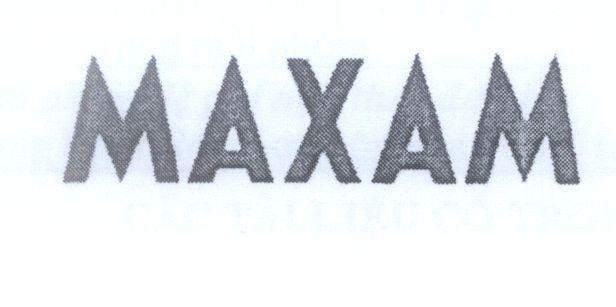 Mẫu nhãn hiệu MAXAM