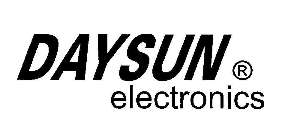 Mẫu nhãn hiệu DAYSUN electronics