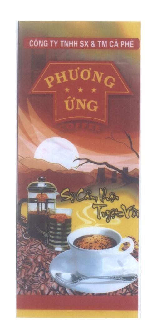 Mẫu nhãn hiệu Phương ứng Sự Cảm Nhận Tuyệt Vời Công TY TNHH SX & TM Cà Phê