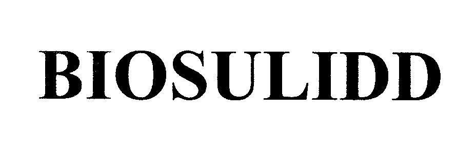 Mẫu nhãn hiệu BIOSULIDD