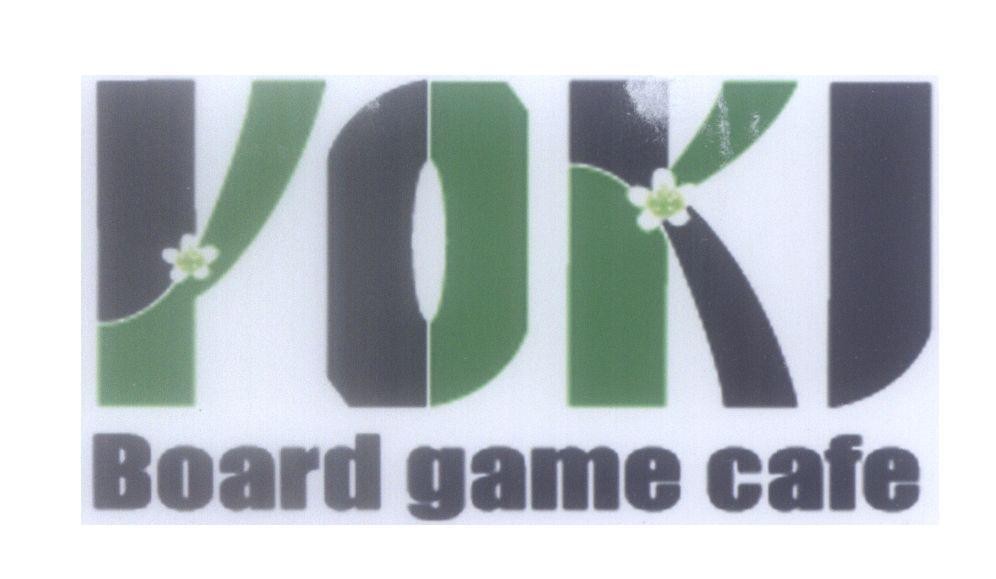 Mẫu nhãn hiệu YOKI Board game cafe