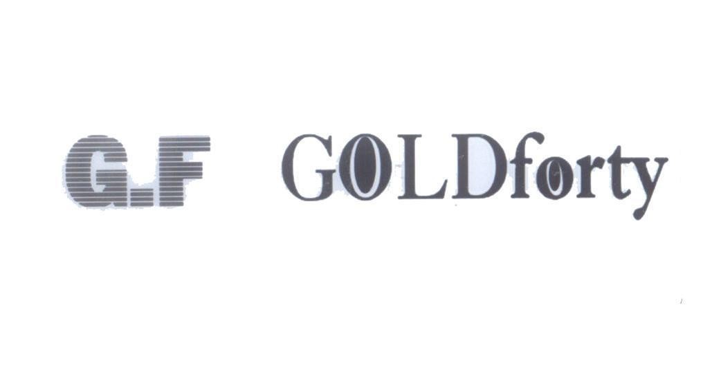 Mẫu nhãn hiệu G.F GOLDforty
