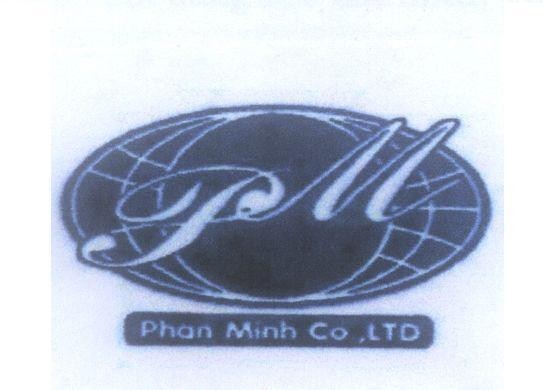 Mẫu nhãn hiệu PM Phan Minh Co.,LTD