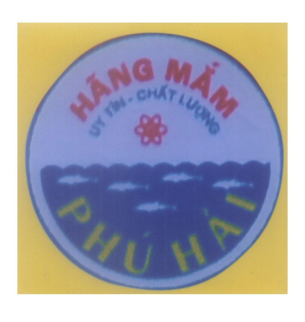 Mẫu nhãn hiệu Phú Hải Hãng Mắm Uy Tín - Chất Lượng