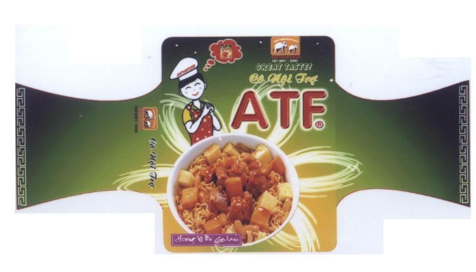 Mẫu nhãn hiệu ATF LUCKY WHITE ELEPHANTS ANTHAIFOOD GREAT TASTE Cô Nội Trợ Hương Vị Bò Goulash