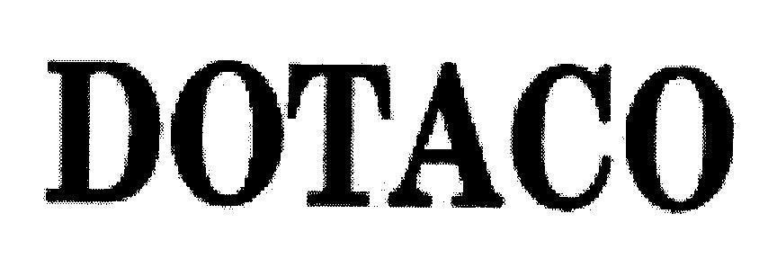 Mẫu nhãn hiệu DOTACO