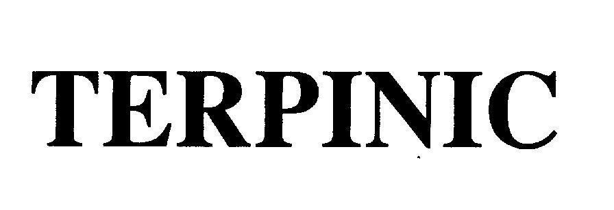 Mẫu nhãn hiệu TERPINIC
