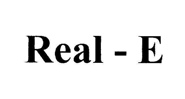 Mẫu nhãn hiệu Real - E