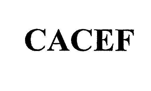 Mẫu nhãn hiệu CACEF