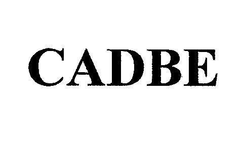 Mẫu nhãn hiệu CADBE