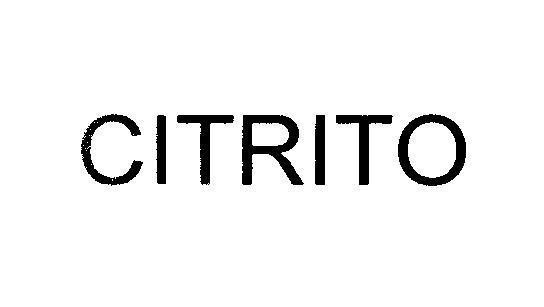 Mẫu nhãn hiệu CITRITO